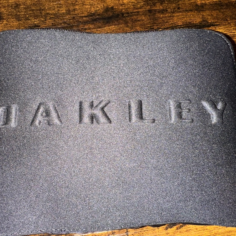 Oakley Black Neoprene Packable Backpack